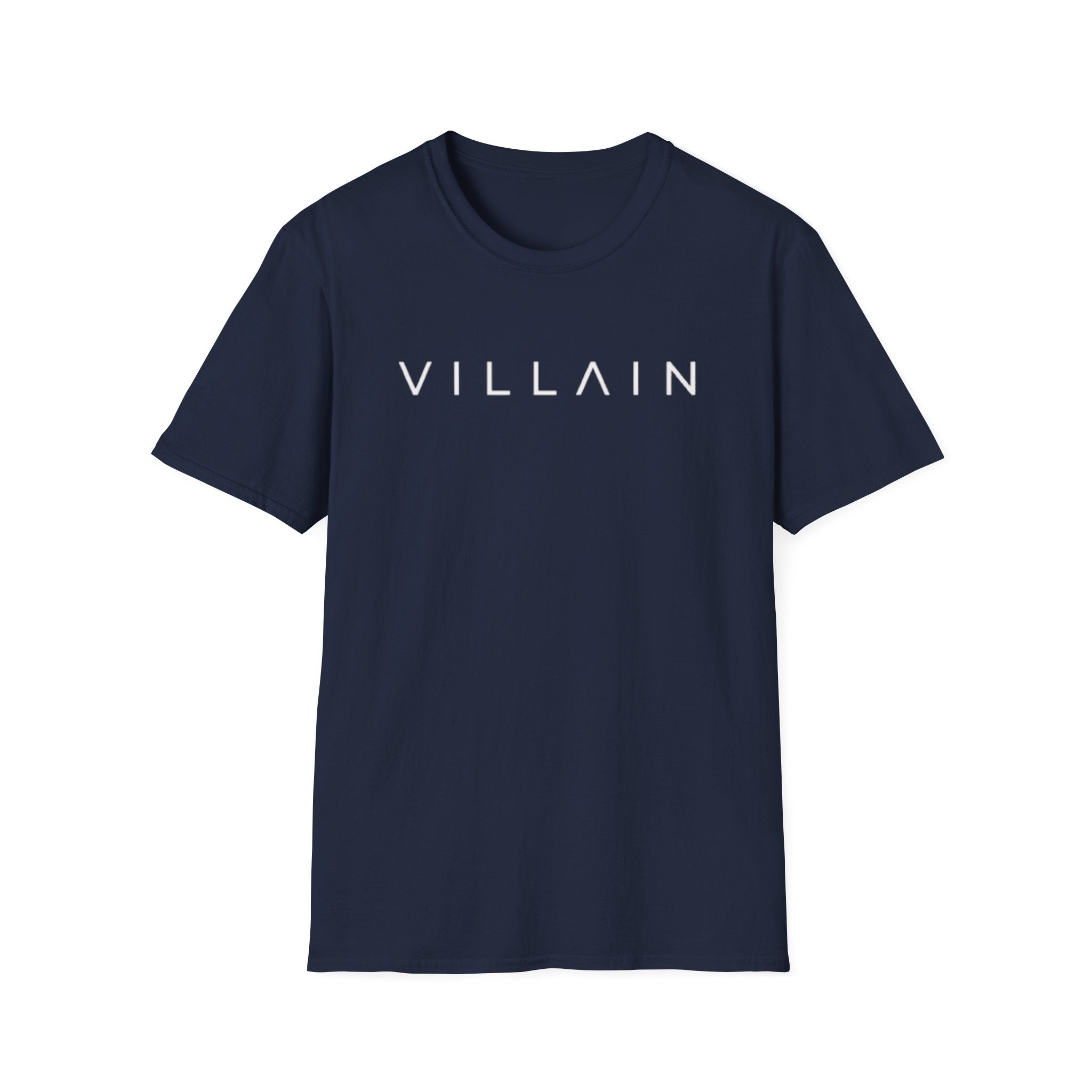 Villain Unisex Softstyle T-Shirt - Casual Graphic Tee, Trendy Fashion, Gift for Fans, Halloween Costume, Statement Shirt