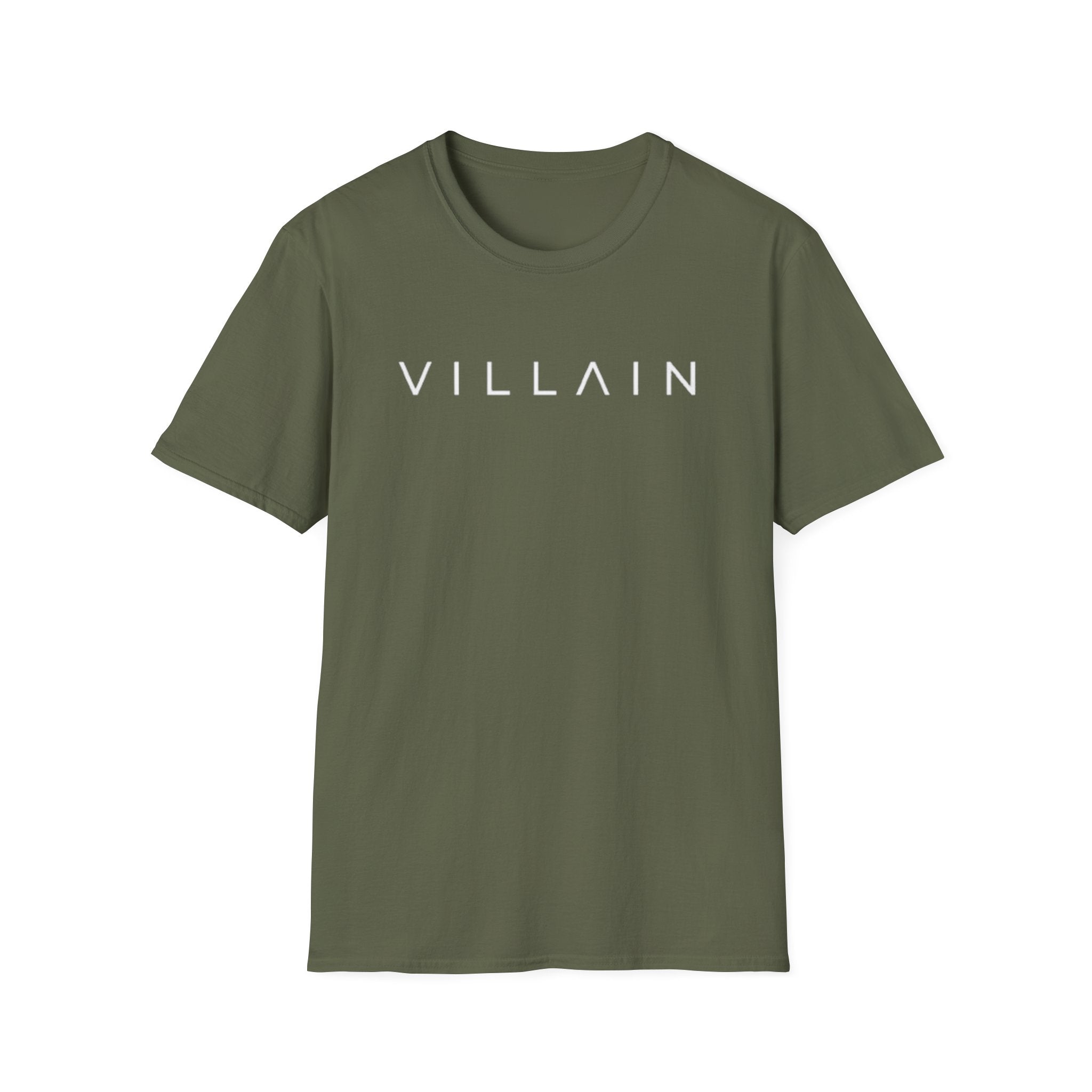 Villain Unisex Softstyle T-Shirt - Casual Graphic Tee, Trendy Fashion, Gift for Fans, Halloween Costume, Statement Shirt