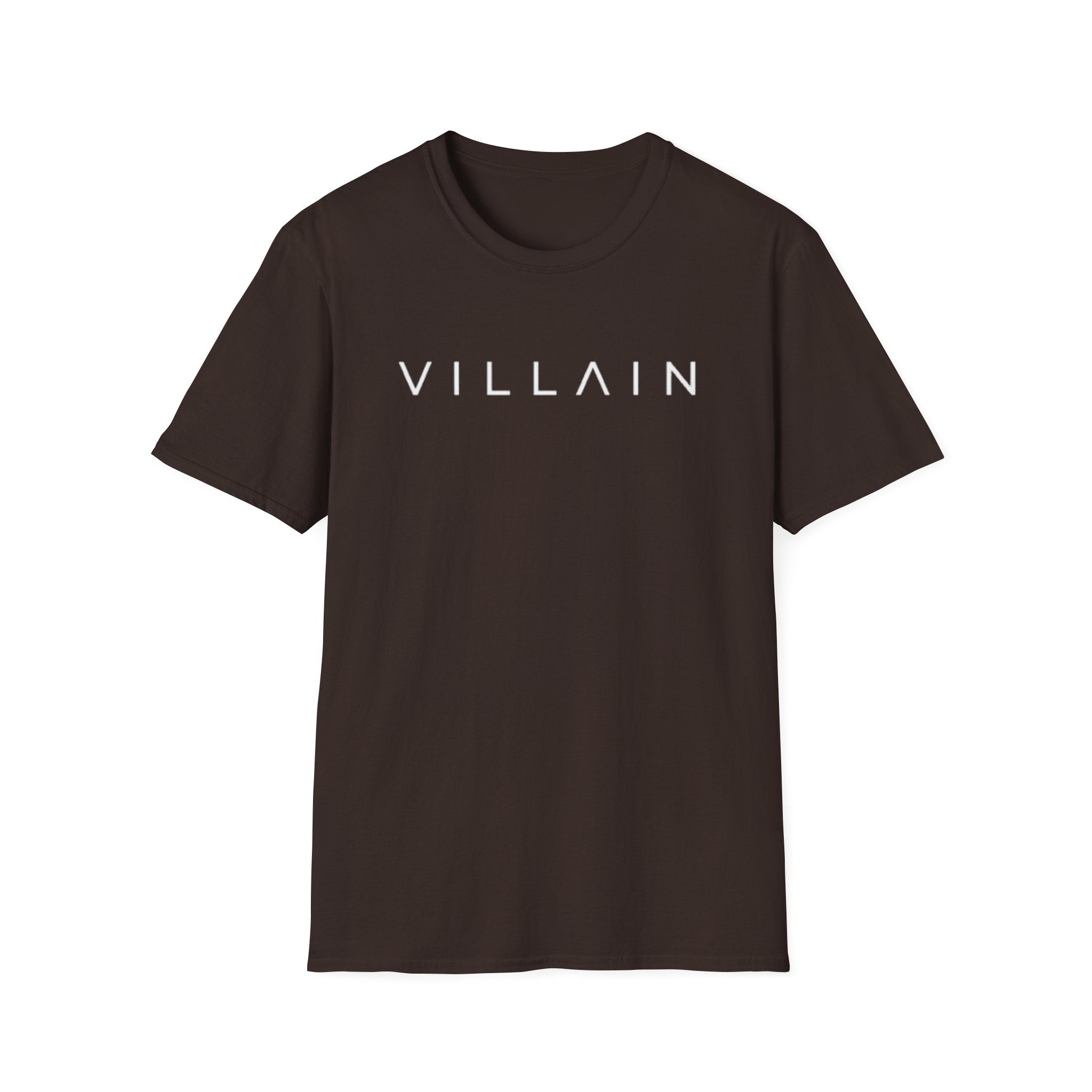 Villain Unisex Softstyle T-Shirt - Casual Graphic Tee, Trendy Fashion, Gift for Fans, Halloween Costume, Statement Shirt