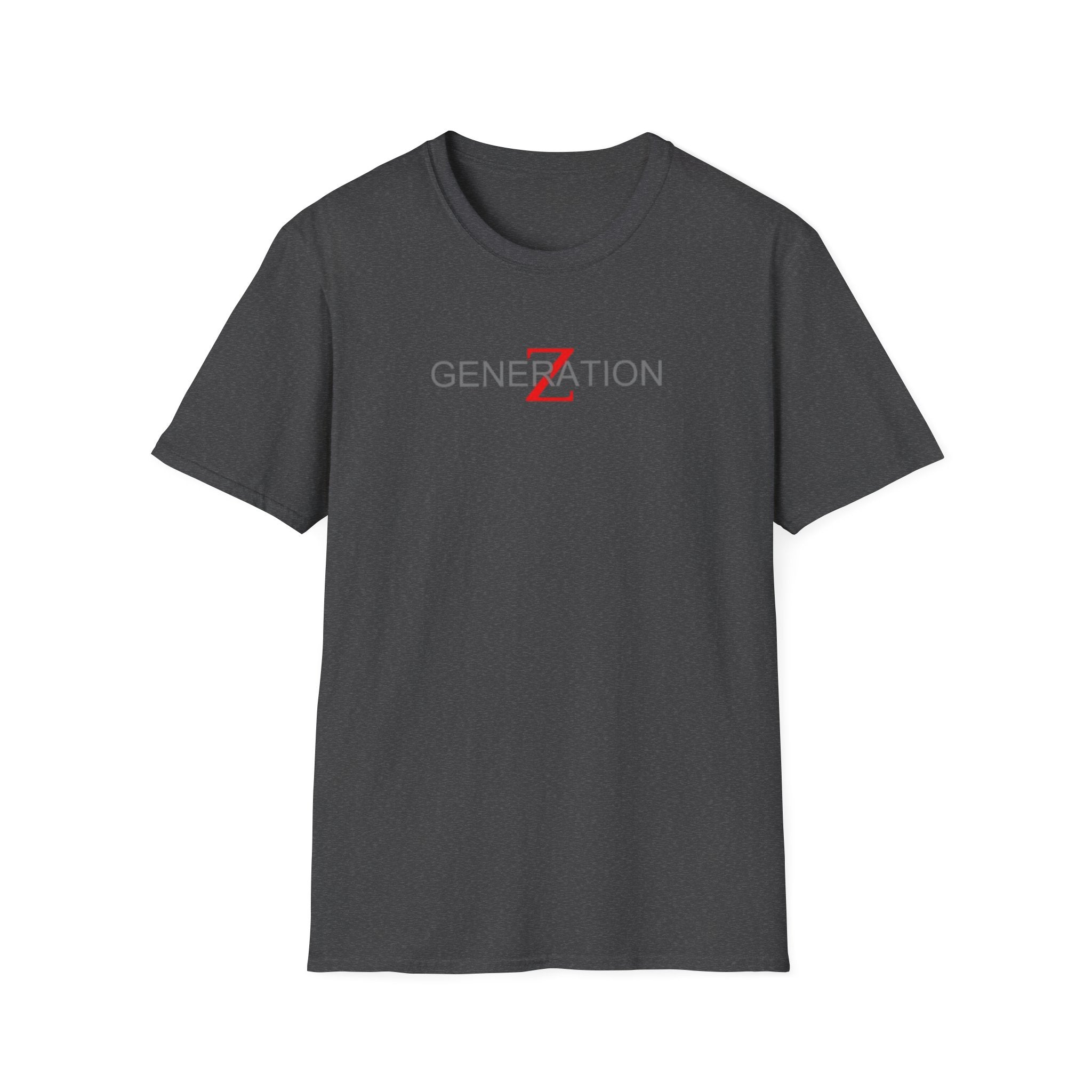 Generation Z Unisex Softstyle T-Shirt | Trendy Graphic Tee, Gift for Gen Z, Casual Wear, Youth Fashion, Birthday Present