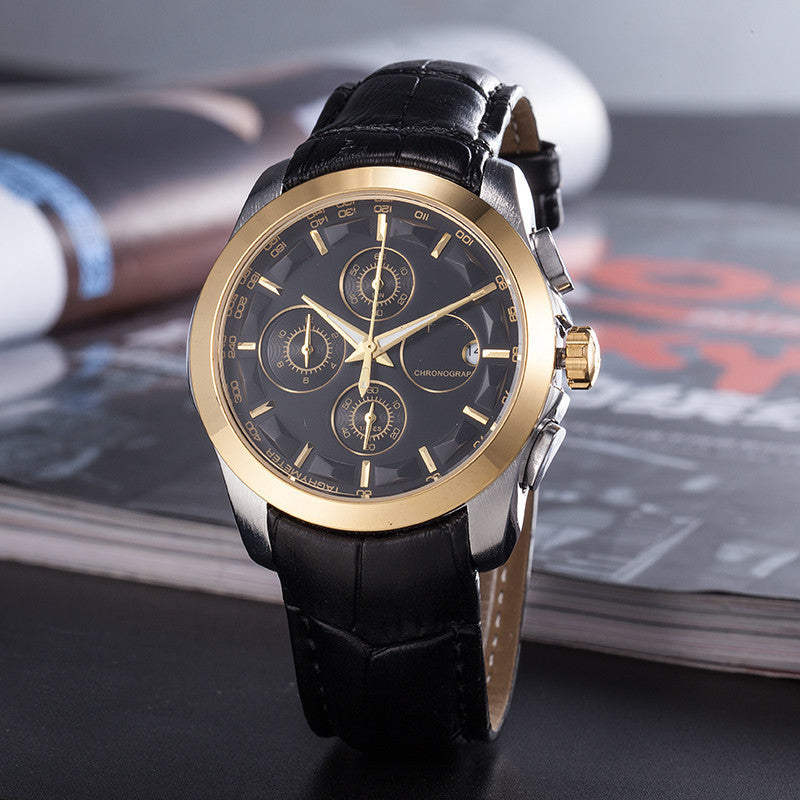 Trade Quartz 6-pin Quartz Seconds Running Watch