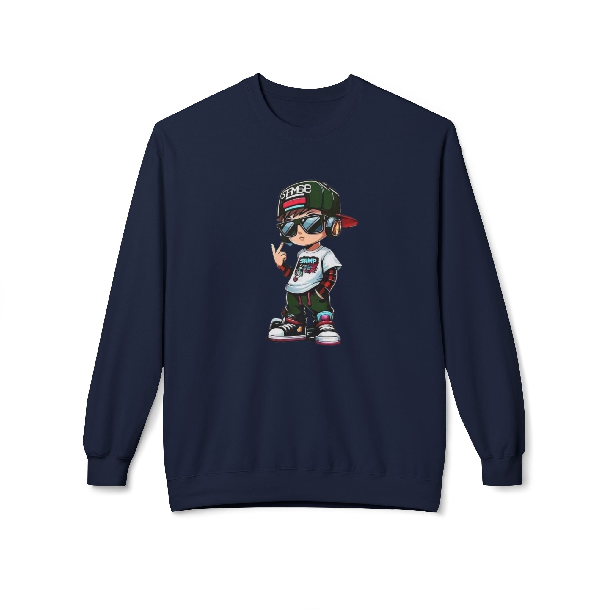 Street Style Crewneck Sweatshirt — Cool Kid Graphic