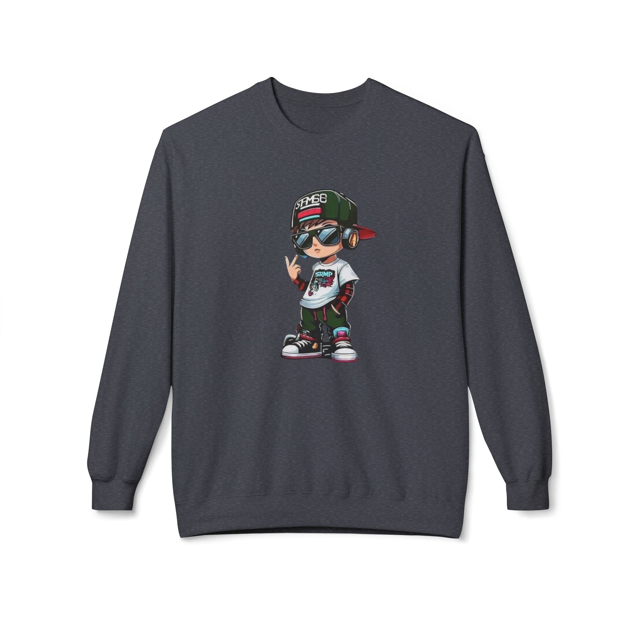 Street Style Crewneck Sweatshirt — Cool Kid Graphic