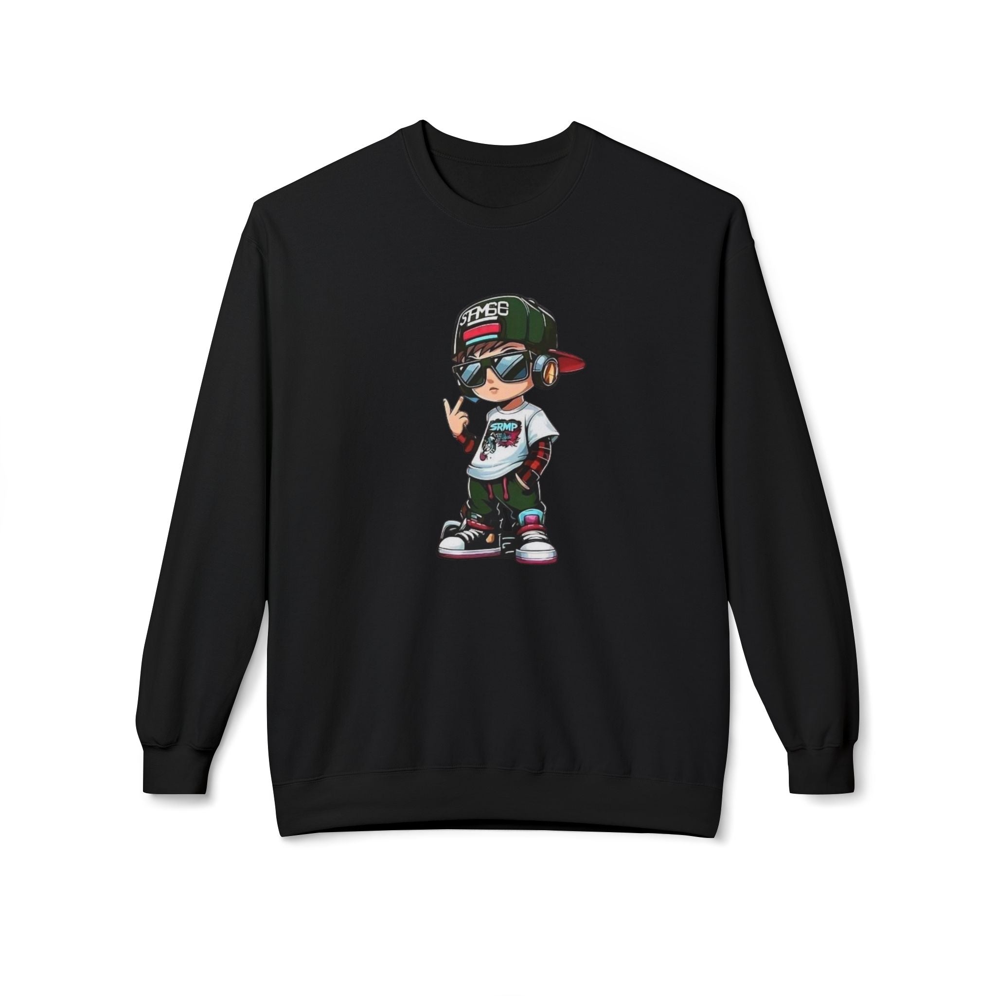 Street Style Crewneck Sweatshirt — Cool Kid Graphic