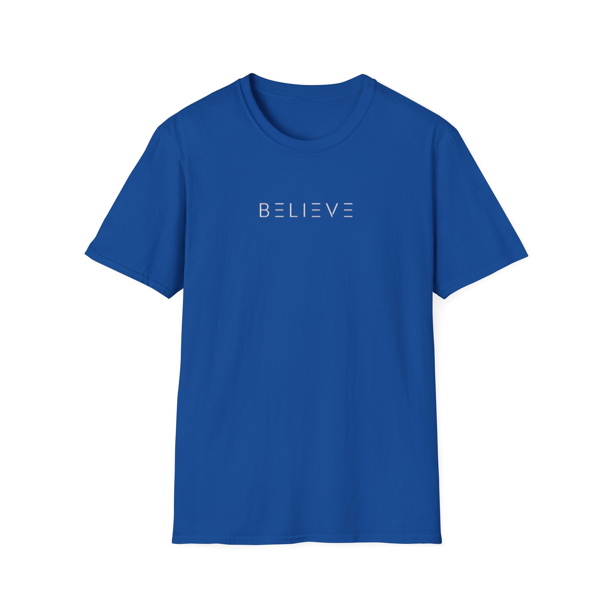 Inspirational T-Shirt - Unisex Softstyle Tee with 'BELIEVE' Design, Motivational Gift, Casual Wear, Everyday Inspiration, Ideal for [...]