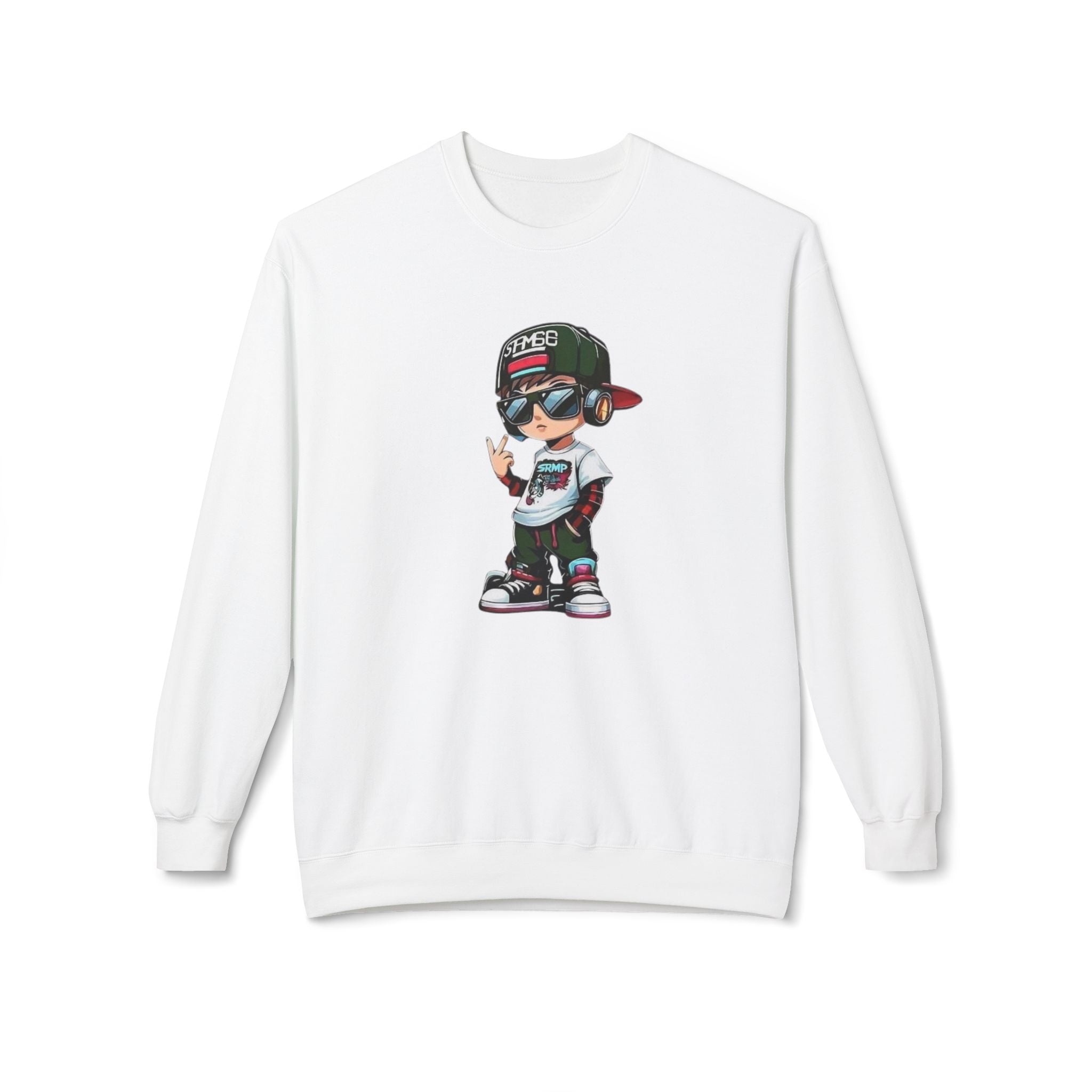 Street Style Crewneck Sweatshirt — Cool Kid Graphic