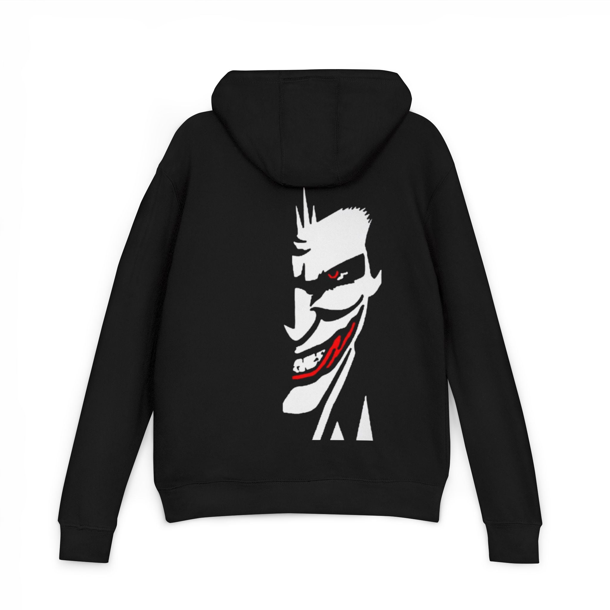 Joker Smile Hoodie — Dark Graphic Pullover for Fans