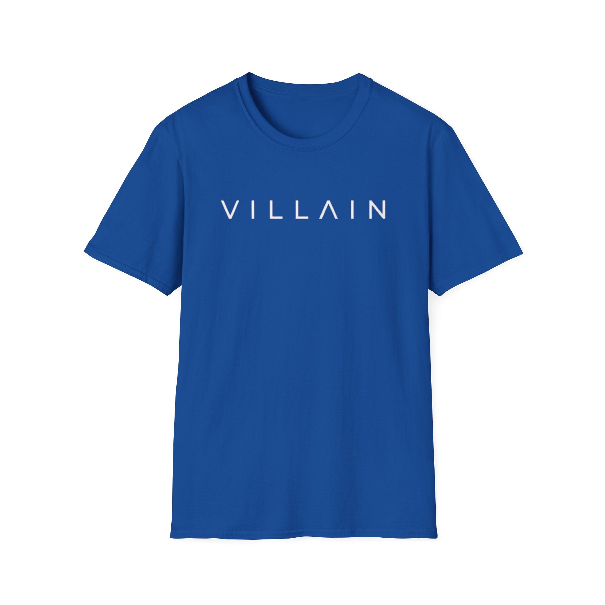 Villain Unisex Softstyle T-Shirt - Casual Graphic Tee, Trendy Fashion, Gift for Fans, Halloween Costume, Statement Shirt