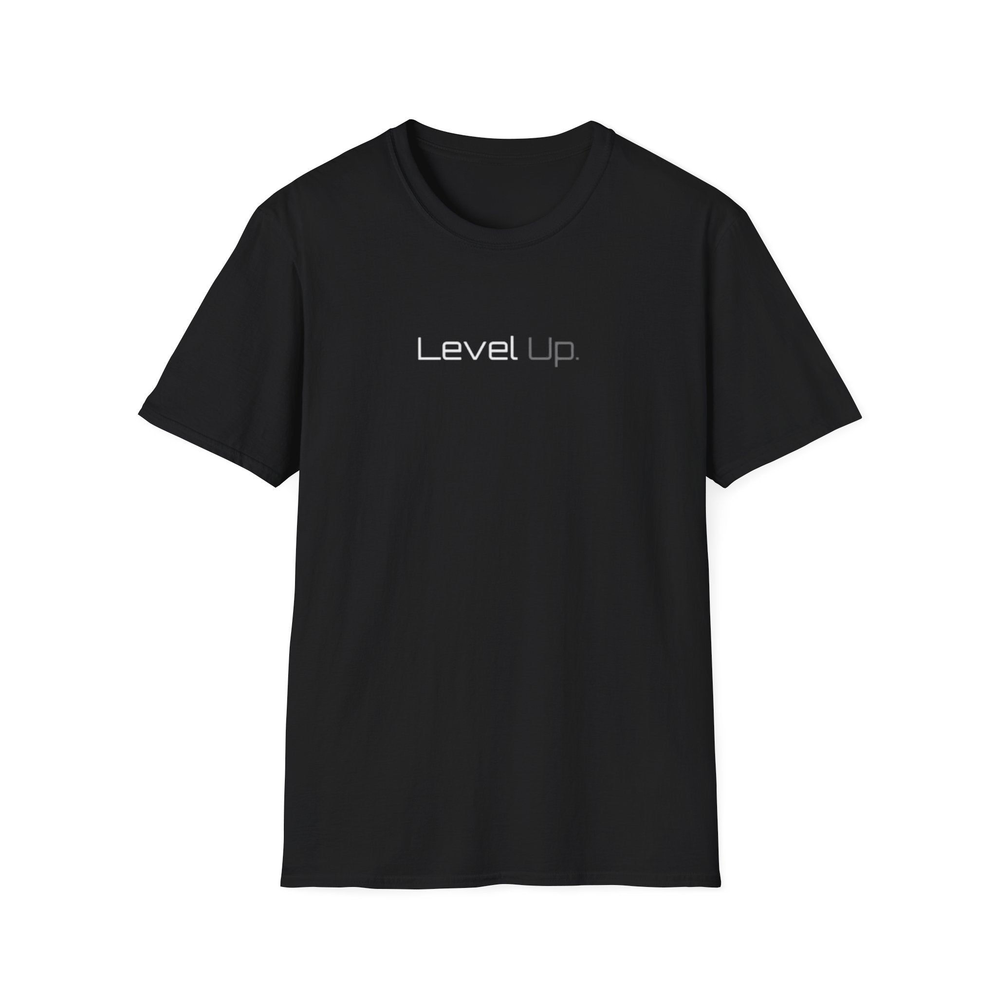 Elevate Your Style: Unisex Softstyle T-Shirt Featuring 'Level Up' Design, Gaming Apparel, Casual Wear, Gift for Gamers, Comfortable Tee