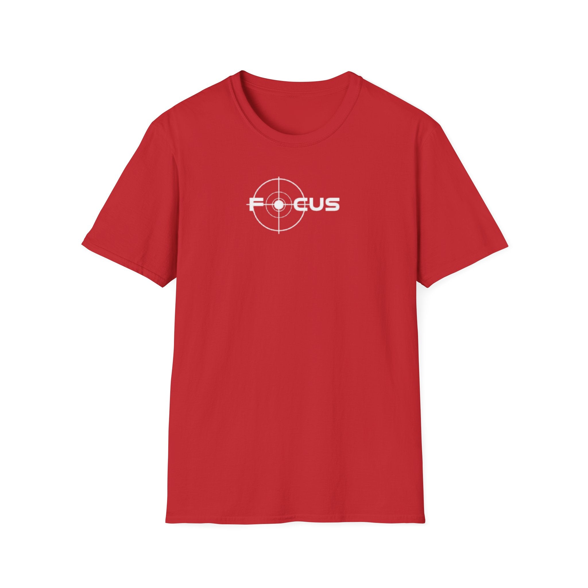 Focus Unisex Softstyle T-Shirt - Inspired Tee, Casual Wear, Gift for Friends, Motivational Shirt, Everyday Comfort