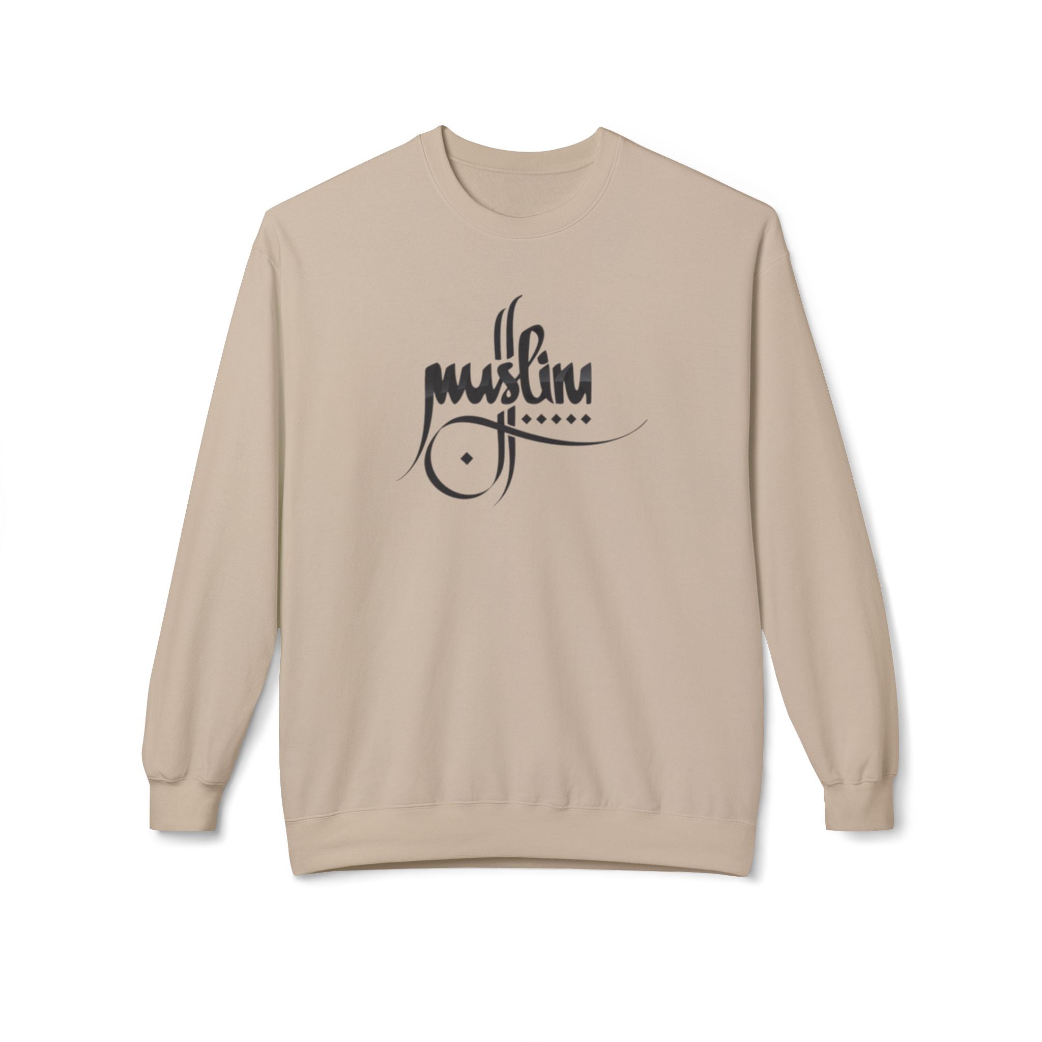 Muslim Calligraphy Crewneck Sweatshirt