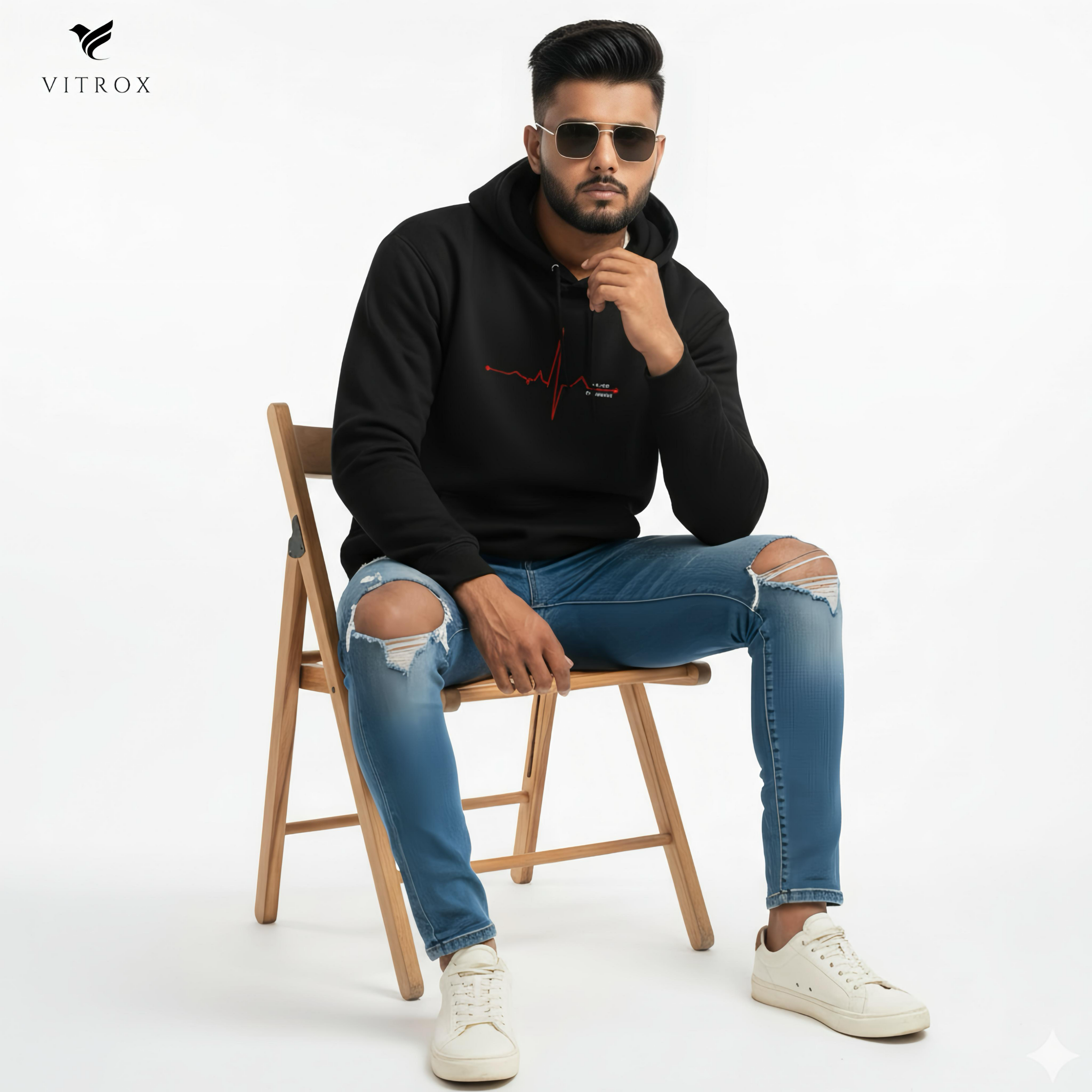 Heartbeat Unisex French Terry Hoodie - Perfect for Health Enthusiasts, Everyday Comfort, Fitness Gift, Casual Layering, Unique [...]