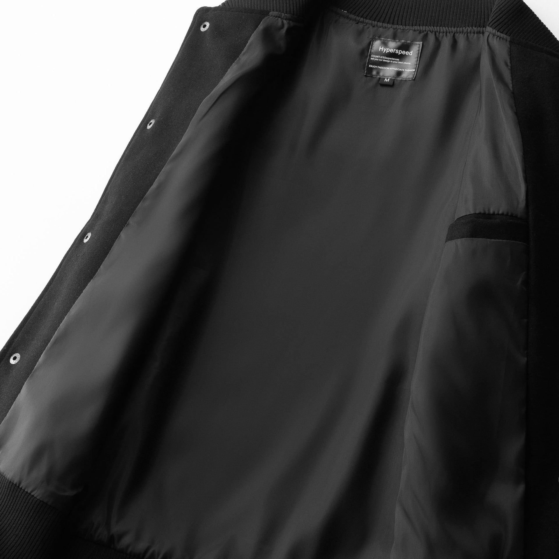 Stitching Jacket Men&#039;s Autumn And Winter Trendy Youth American Baseball Suit Jacket Casual Men&#039;s Embroidered Jacket