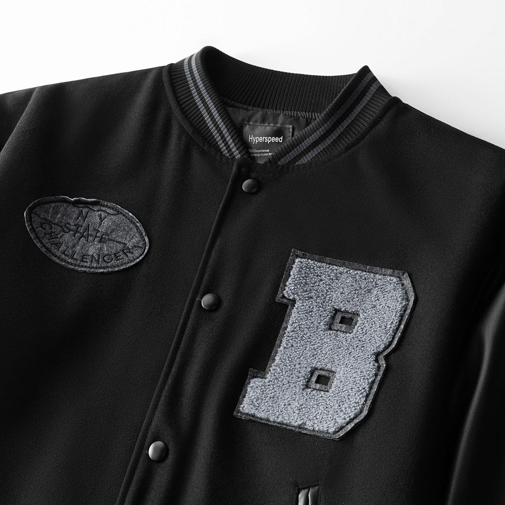 Stitching Jacket Men&#039;s Autumn And Winter Trendy Youth American Baseball Suit Jacket Casual Men&#039;s Embroidered Jacket