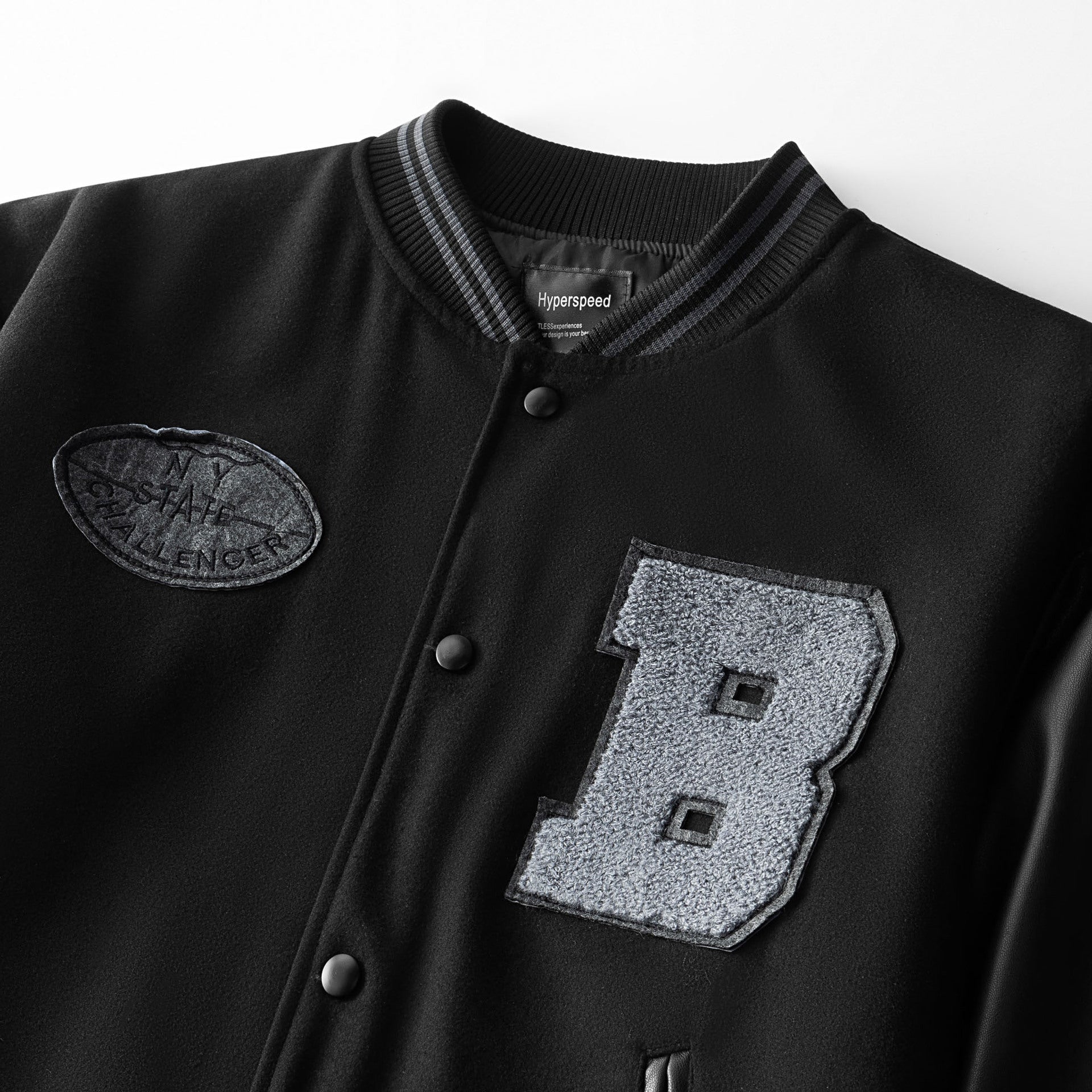 Stitching Jacket Men&#039;s Autumn And Winter Trendy Youth American Baseball Suit Jacket Casual Men&#039;s Embroidered Jacket