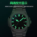 2025 High-end Fashion Business Ultra-thin Swiss Counter Steel Belt Waterproof Luminous Watch Men&#039;s Live Foreign Trade Explosions