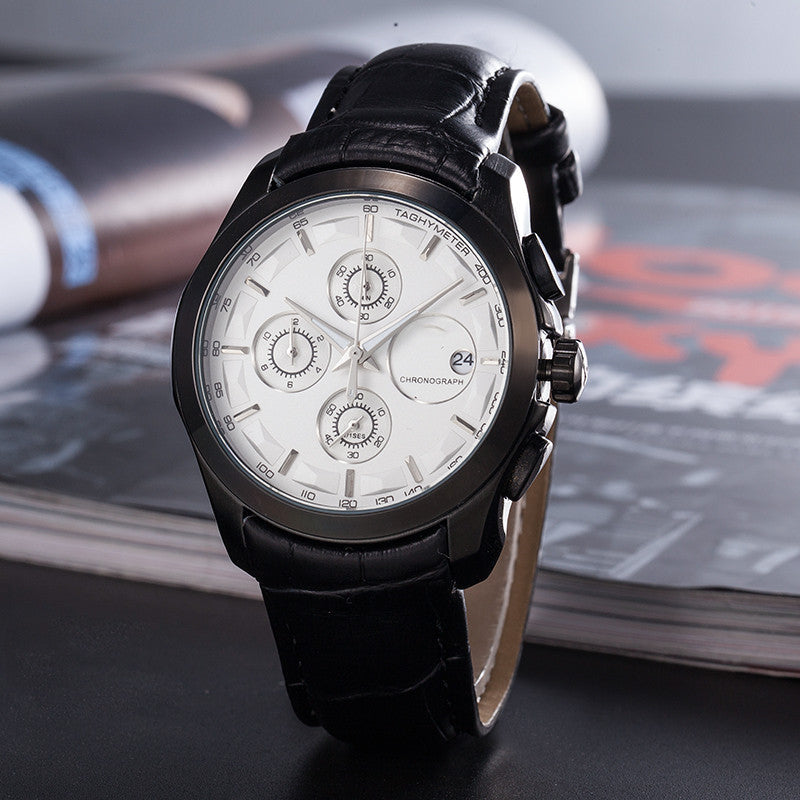 Trade Quartz 6-pin Quartz Seconds Running Watch